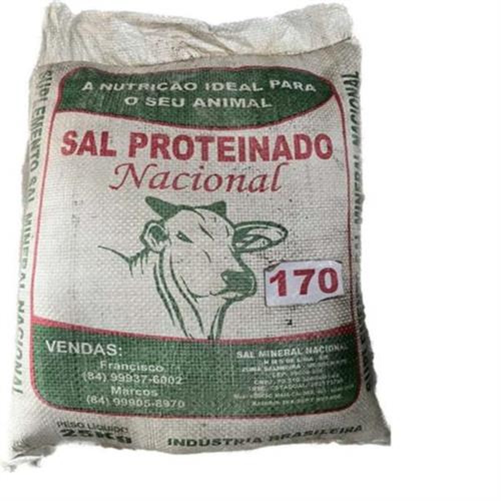 Sal Proteinado Para Gado 25 kg