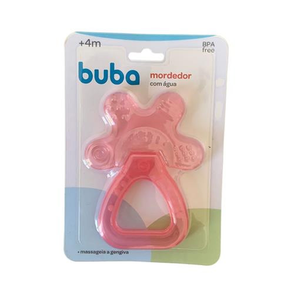 Mordedor Buba com Água Chocalho Rosa +4m