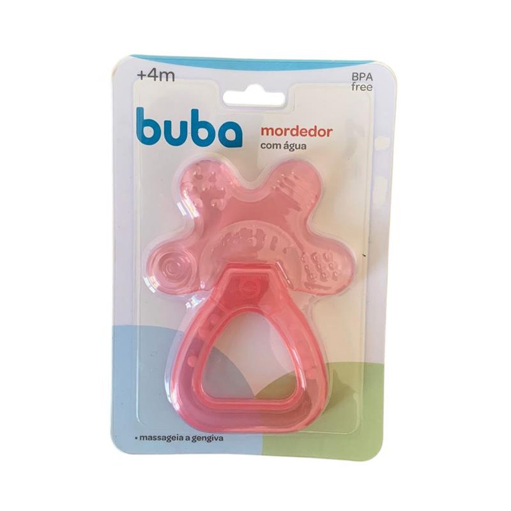 Mordedor Buba com Água Chocalho Rosa +4m