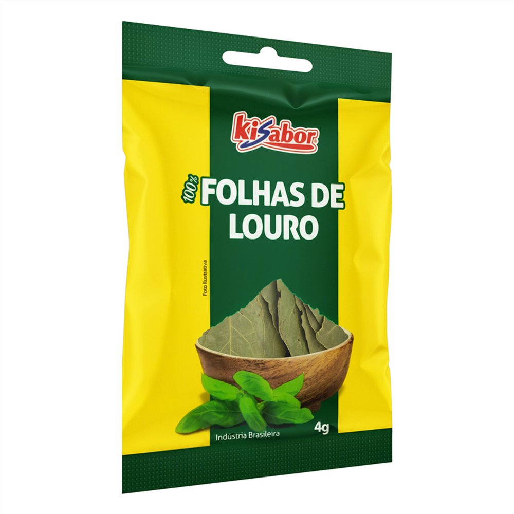 Especiarias Kisabor Sache 4G Folha De Louro