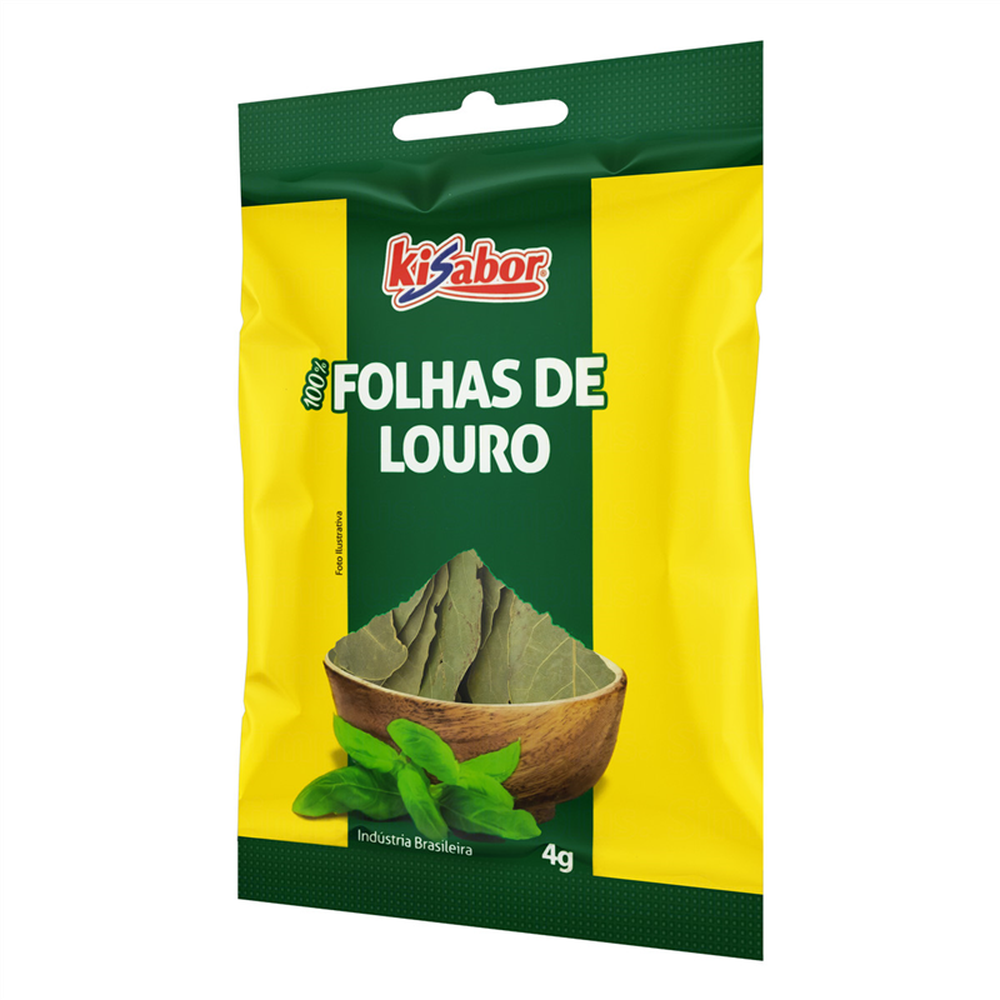 Especiarias Kisabor Sache 4G Folha De Louro