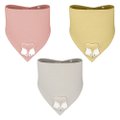 Kit Babador Bandana Bichinho Raposa Unissex Pimpolho Com 3 Unidades.