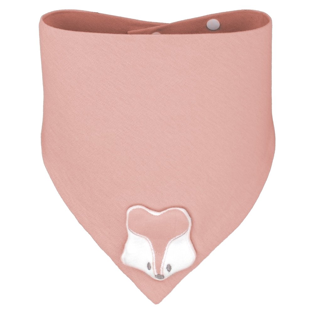Kit Babador Bandana Bichinho Raposa Unissex Pimpolho Com 3 Unidades.