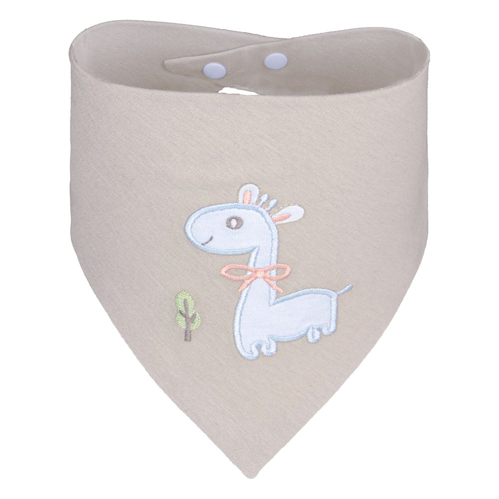 Kit Babador Bandana Bichinho Lhama Feminino Pimpolho Com 3 Unidades.