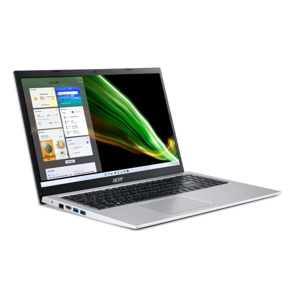 Notebook Acer Aspire 3 Intel Core i3 11a Geração 4.10Ghz 8GB DDR4 SSD 512GB NVMe Tela 15.6" Full HD Gráficos Iris Xe Win
