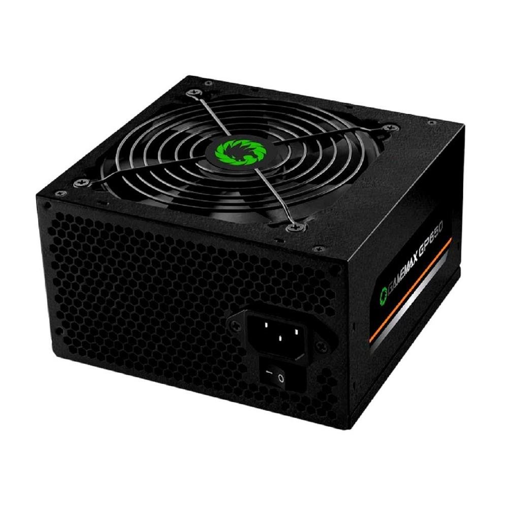 Fonte Gamemax Gp650, 650W, 80 Plus Bronze, Pfc Ativo, Preto