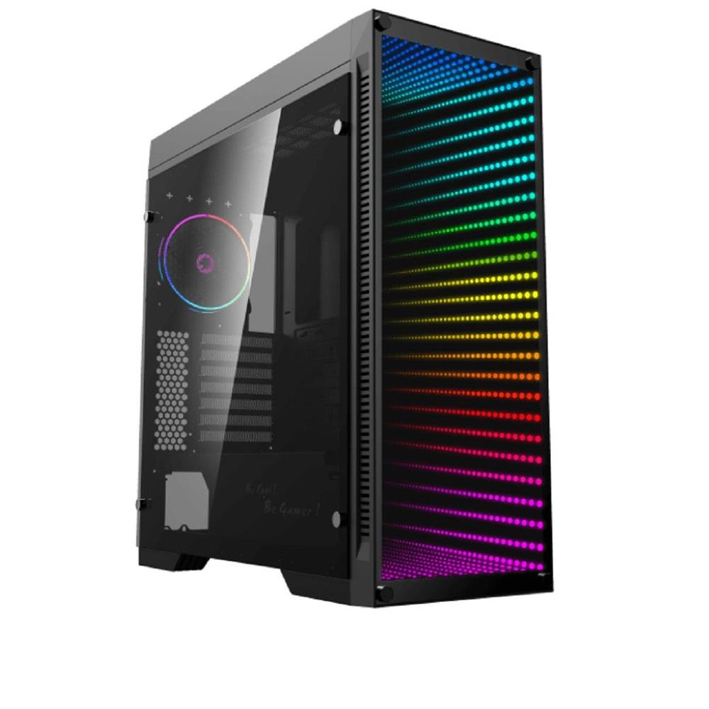 Gabinete Gamemax Infinit M908 TR ARGB Preto