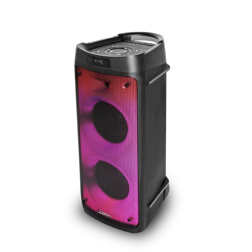 Caixa de Som Bluetooth Usb Auxiliar Sd Card Bomber Beatbox 1400 - 160wrms