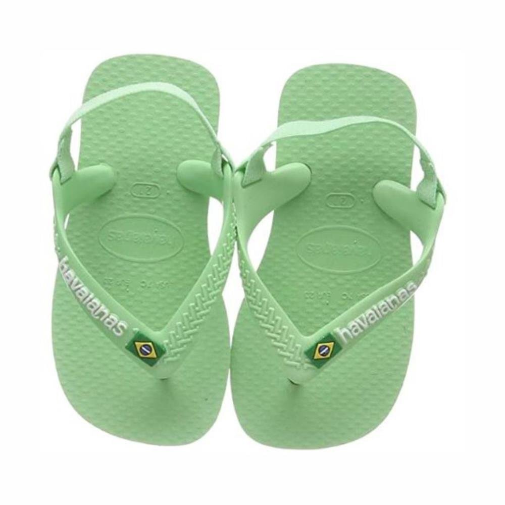 Havaianas Baby Brasil Logo Verde Hydro 25/26