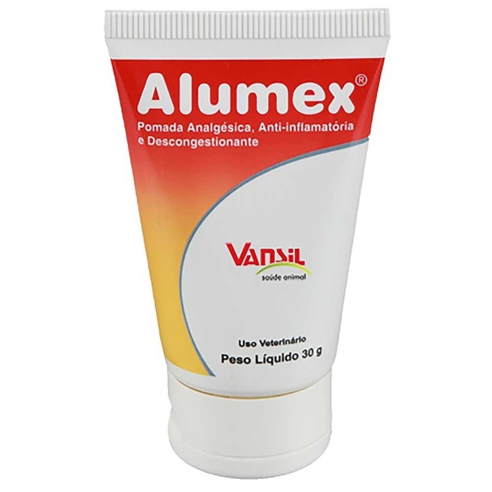 Pomada Analgésica Alumex Bisnaga 30g - Vansil