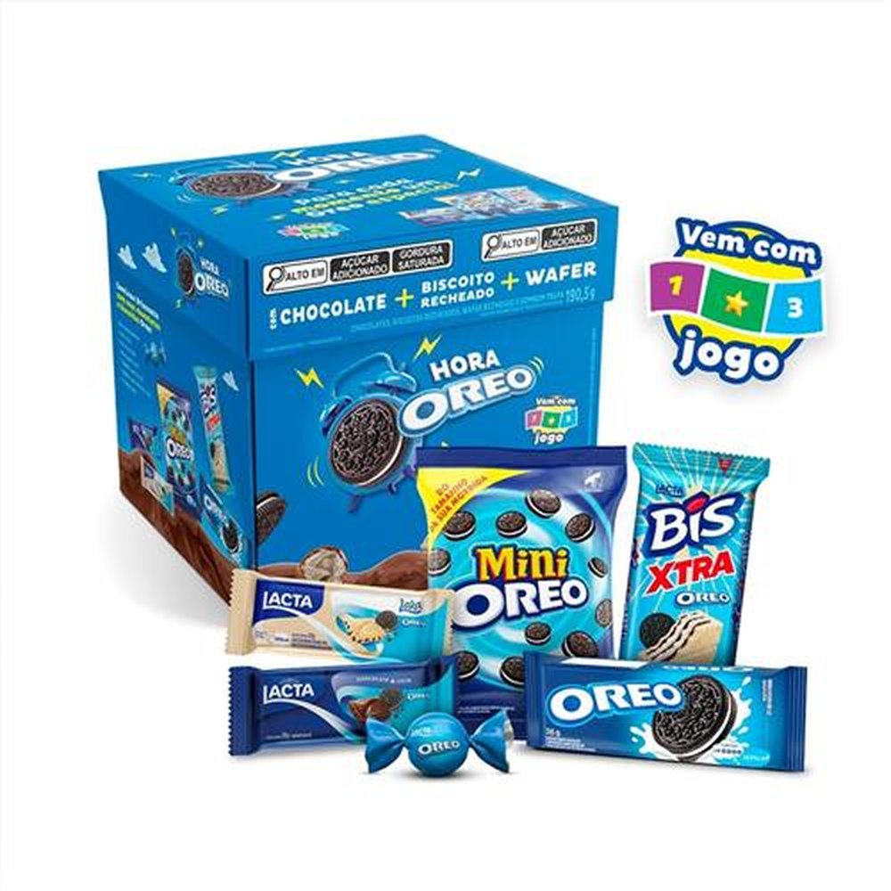 Chocolate Lacta Caixa Oreo Favoritos 190,5g