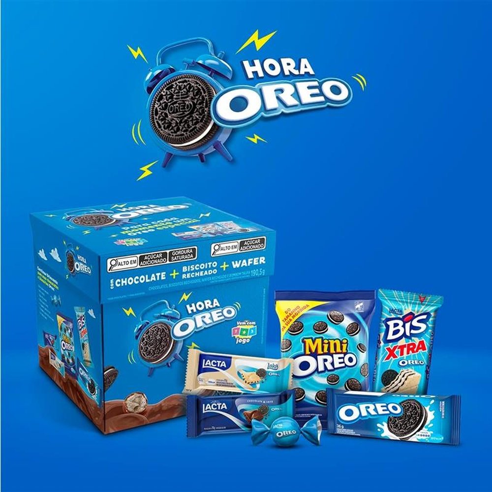 Chocolate Lacta Caixa Oreo Favoritos 190,5g