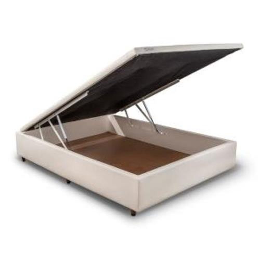 Box Baú Orthocrin Capuccino Casal- 138X188X31