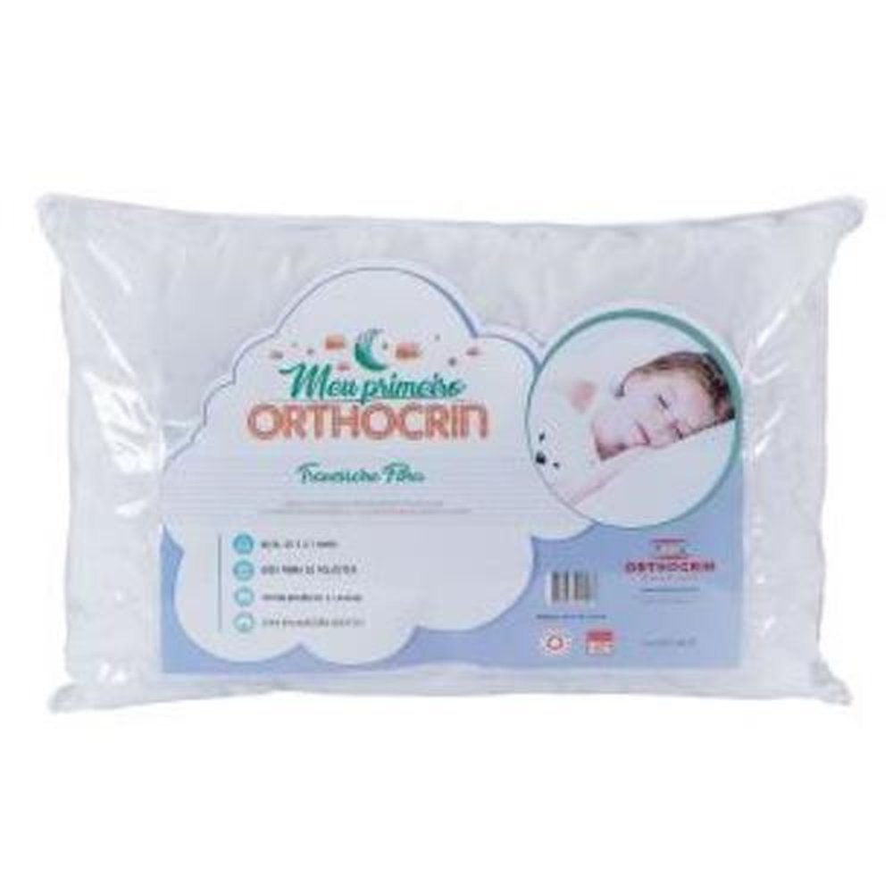 Travesseiro Infantil Meu Primeiro Orthocrin Fibra