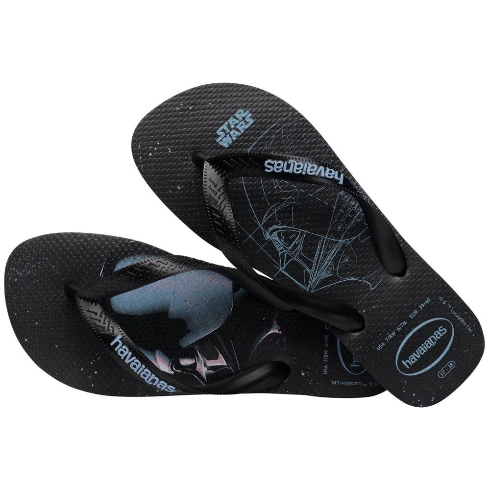 Havaianas Star Wars Preto/Preto/Azul 41/42
