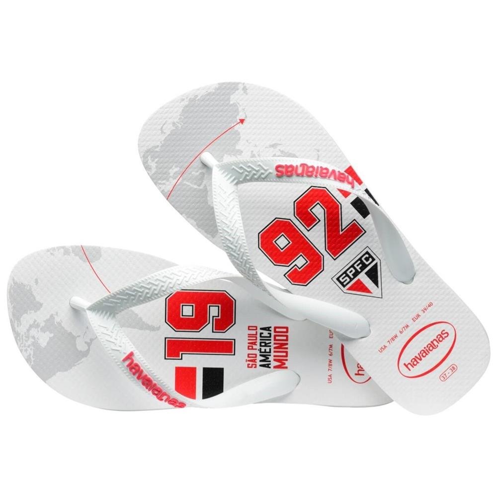 Havaianas Top Times Sao Paulo Branco 29/30