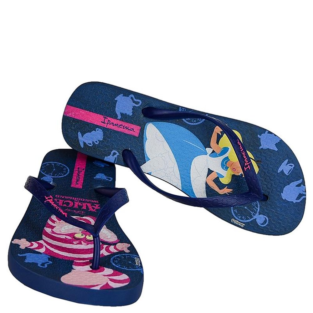 Chinelo Ipanema Disney Friends Azul - Rosa - Grade com 12 pares