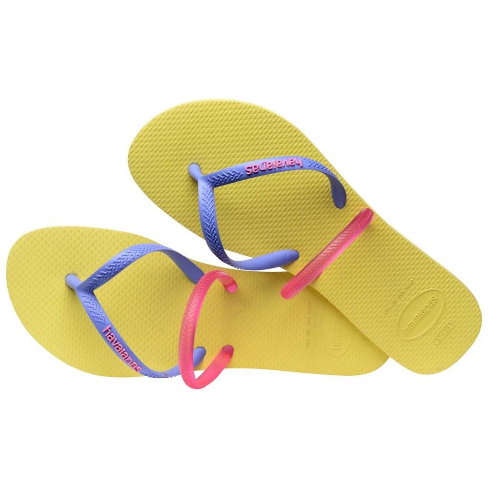Havaianas Flat Duo Amarelo Pixel 39/40