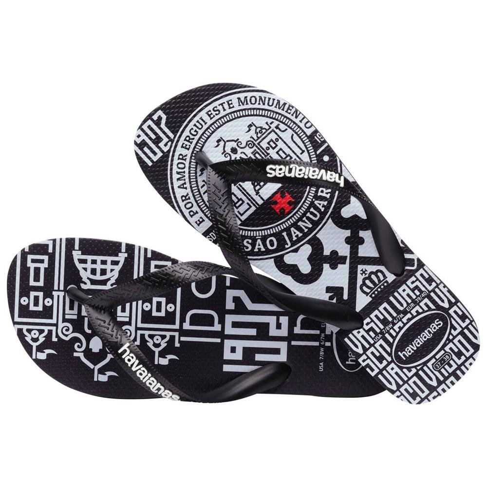 Havaianas Top Times Vasco Preto 35/36