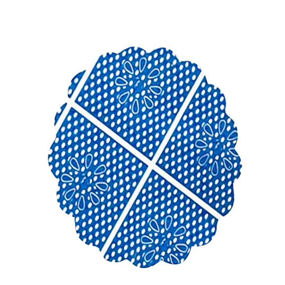 Fundo Rendado Tapetinho para Doce de Festa Azul Marinho N.07 Junco