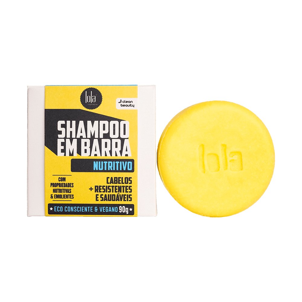 Shampoo Em Barra Lola Cosmetics Nutritivo 90g