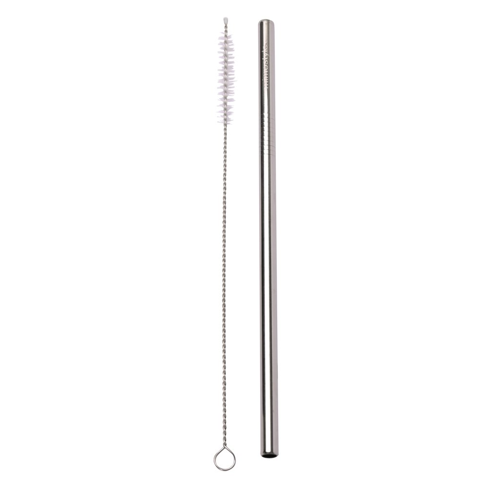 Canudo de Inox Com Escova Higiênica Mimo Style
