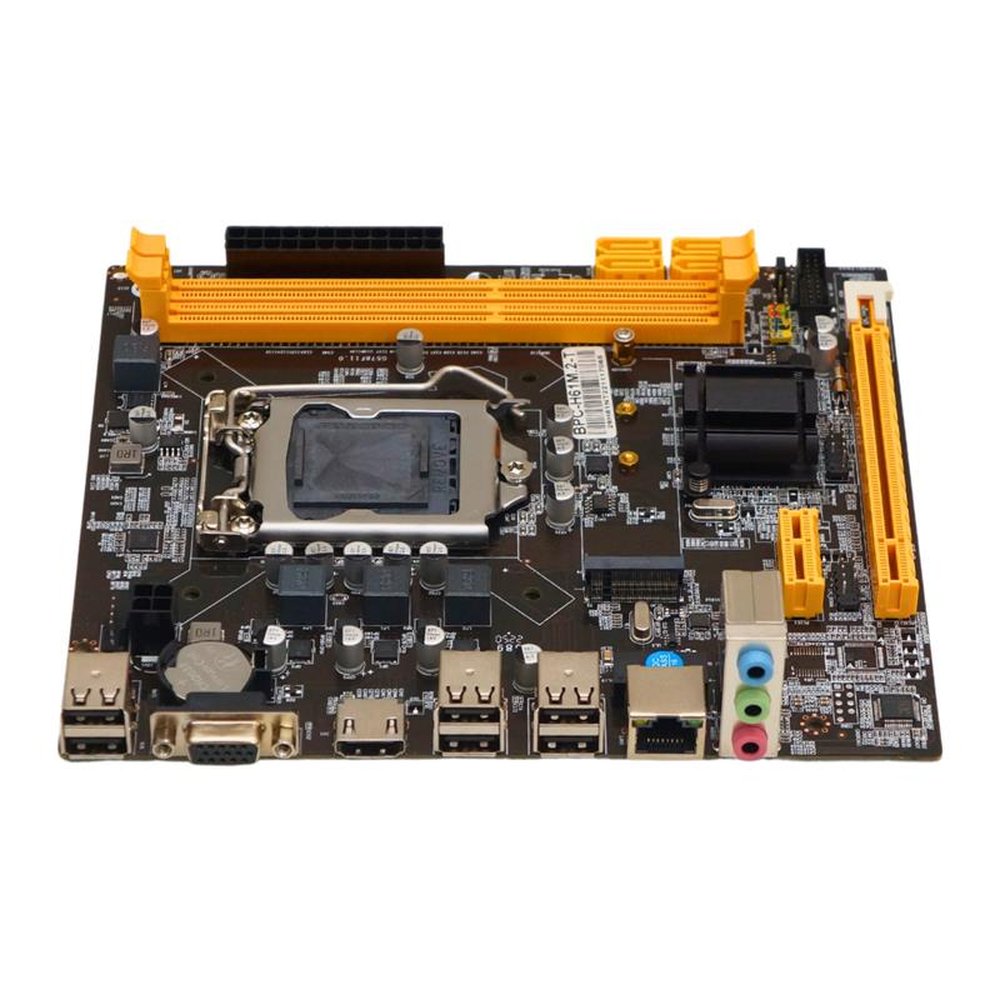 Placa Mae Desk 1155 H61 com M2 Rede Fast BPC