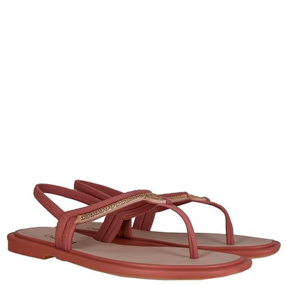 Sandalia Grendha Caju Exotica Nude - Grade com 12 pares