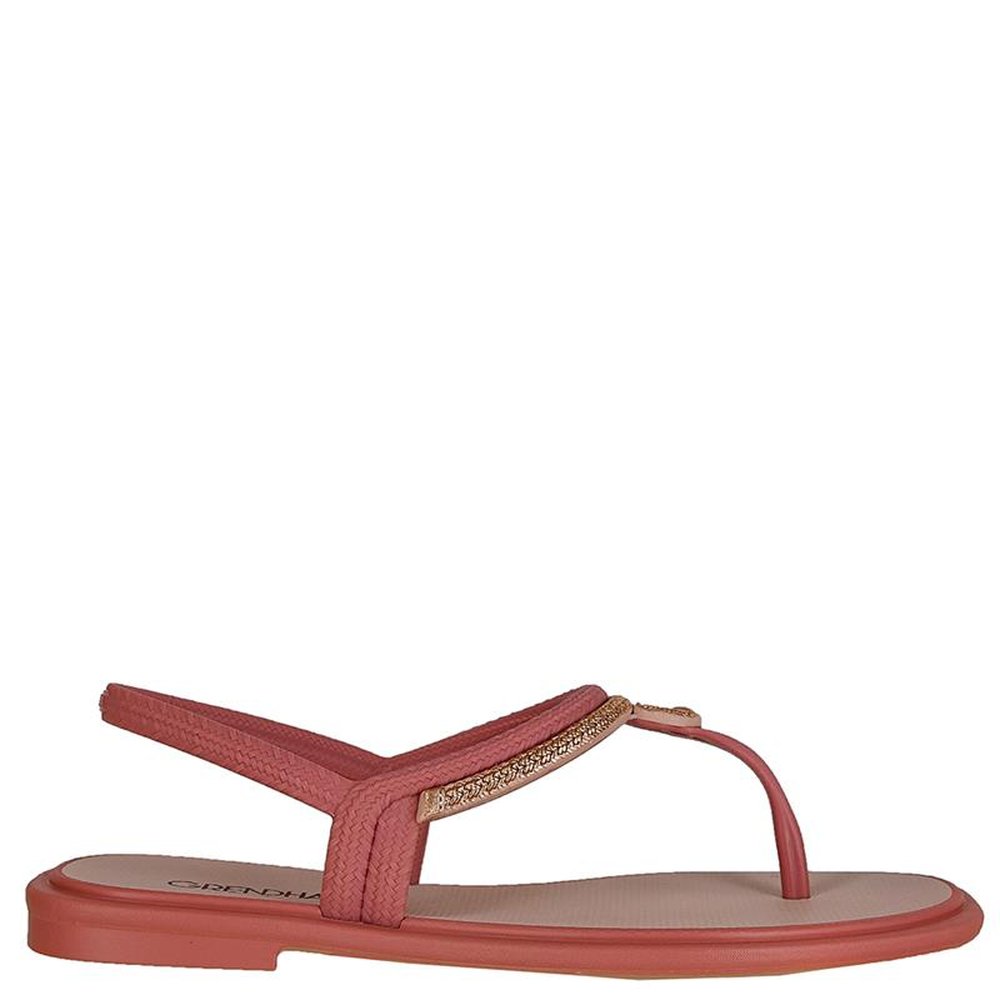 Sandalia Grendha Caju Exotica Nude - Grade com 12 pares