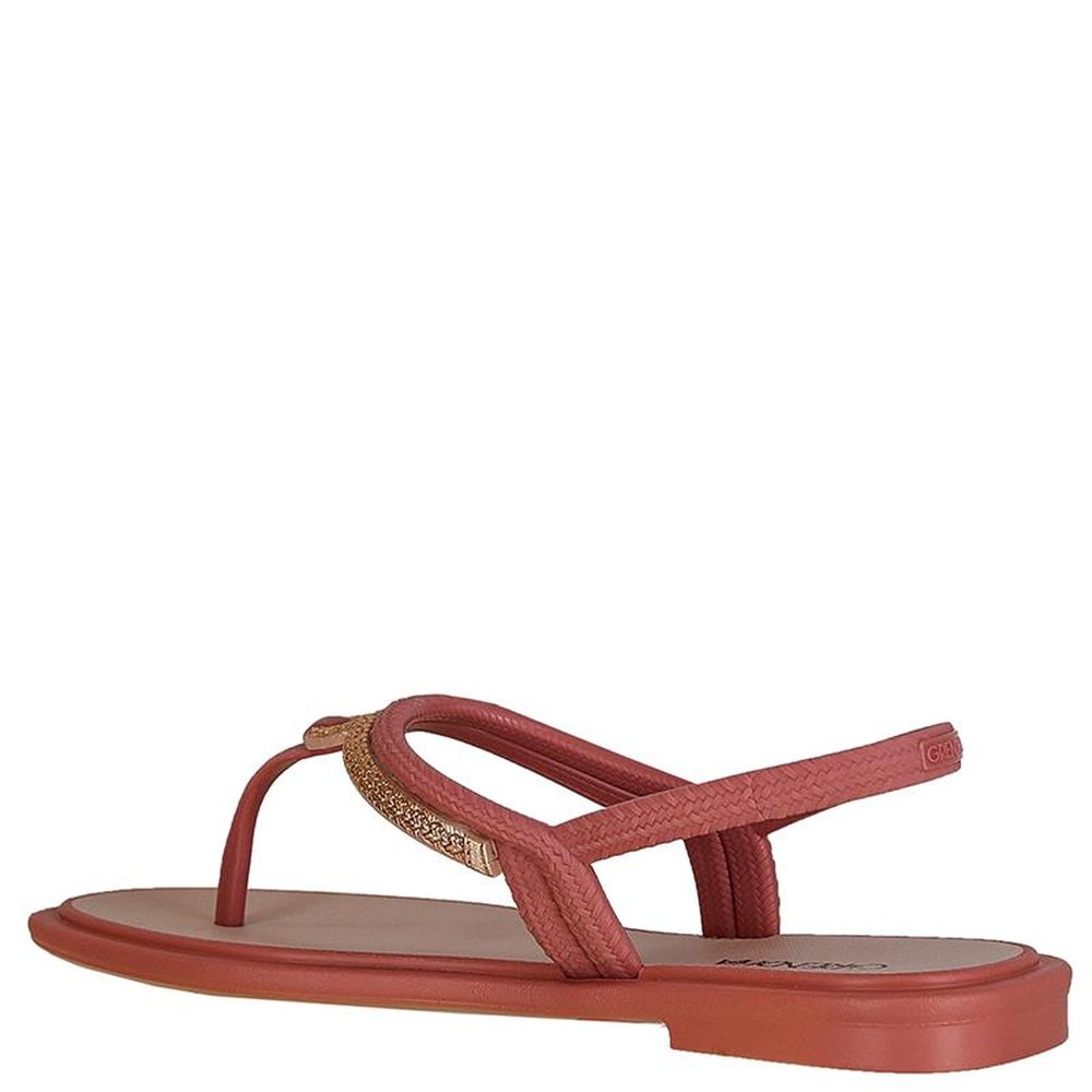 Sandalia Grendha Caju Exotica Nude - Grade com 12 pares