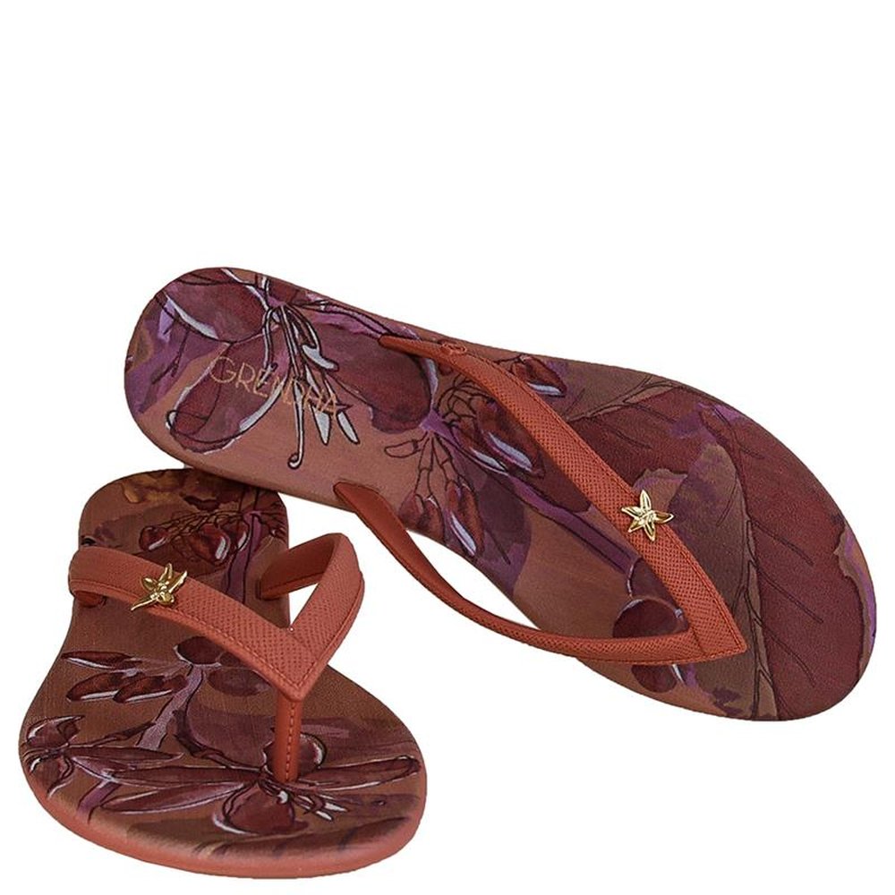 Sandalia Grendha Cacau Cafe Nude - Grade com 12 pares
