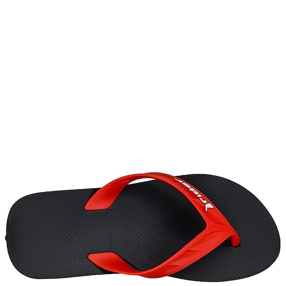 Chinelo Rider Street Preto - Vermelho - Grade com 12 pares