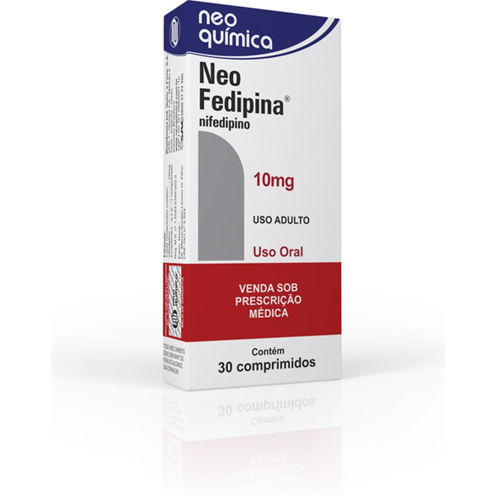 Neo Fedipina 10Mg Com 30 Comprimido - NEO QUIMICA