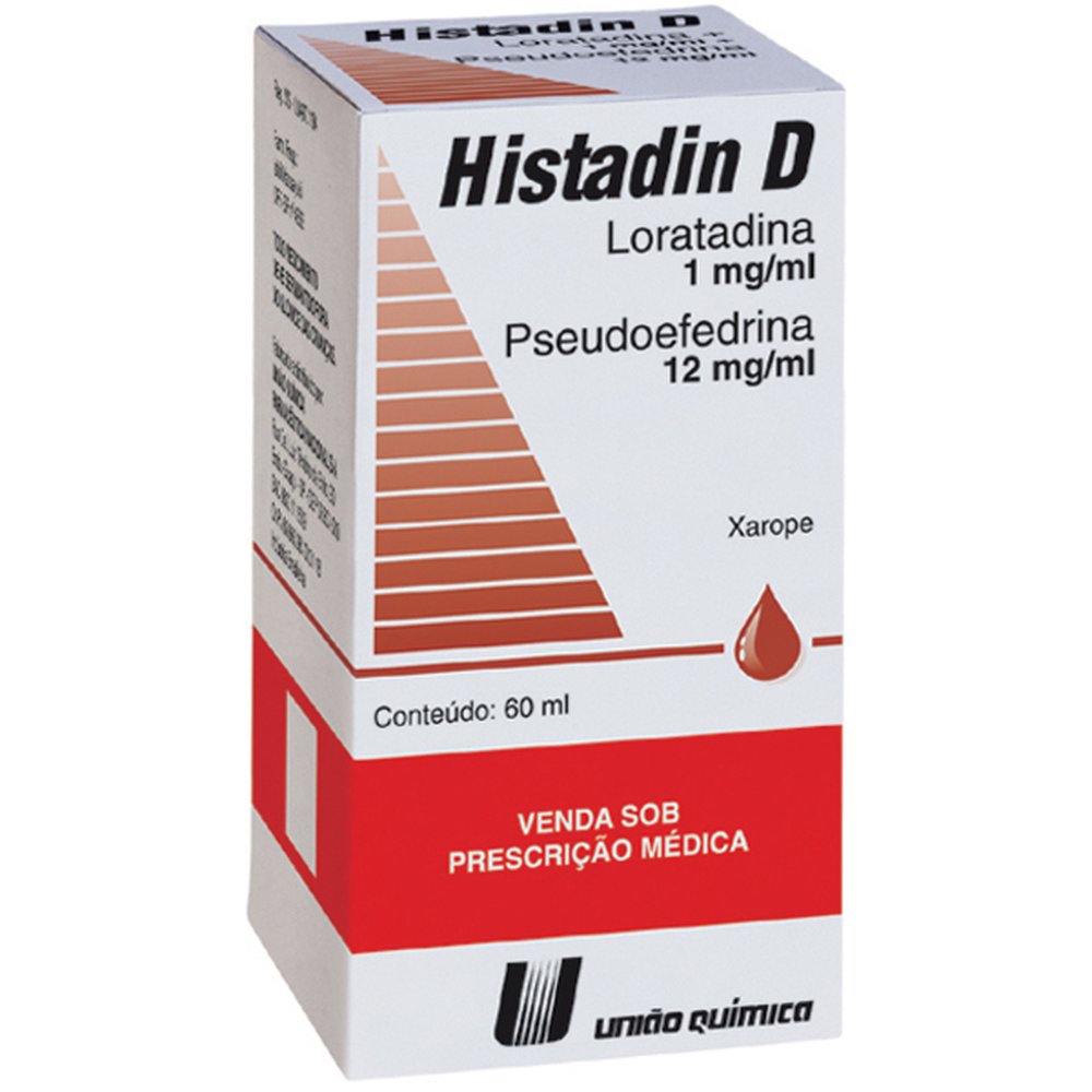 Histadin D 1-12Mg Xarope 60Ml - UNIAO QUIMICA