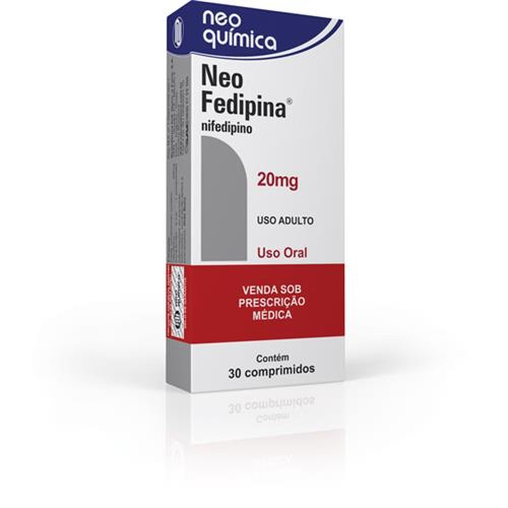 Neo Fedipina 20Mg Com 30 Comprimido - NEO QUIMICA