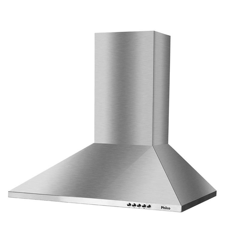 Coifa de Parede 60cm Philco PCO62I Pirâmide Inox, 110V
