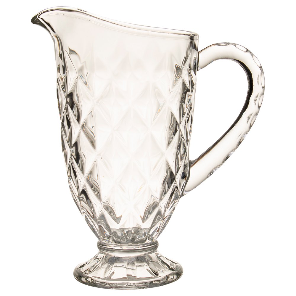 Jarra De Vidro Clear Verre Com Alça E Sem Tampa 1200Ml Mimo Style
