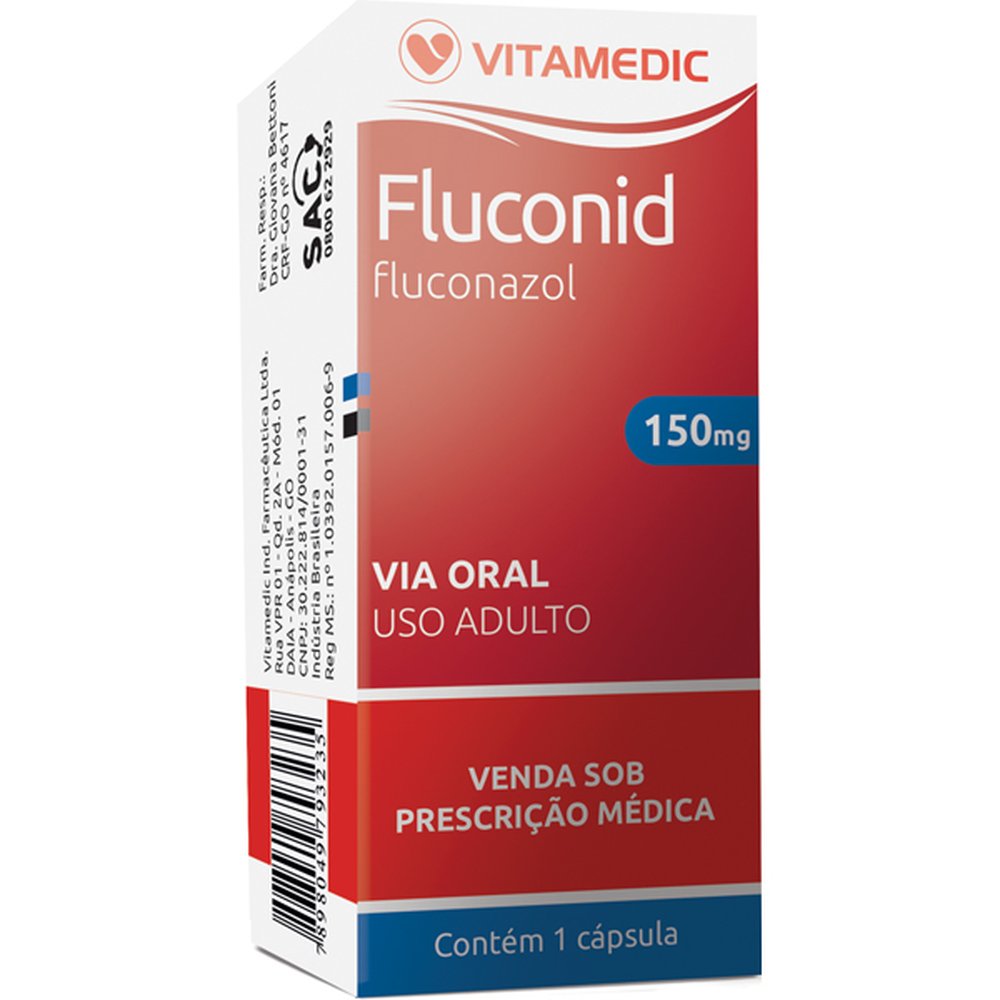 Fluconid 150Mg Com 1 Capsula Dura - VITAMEDIC