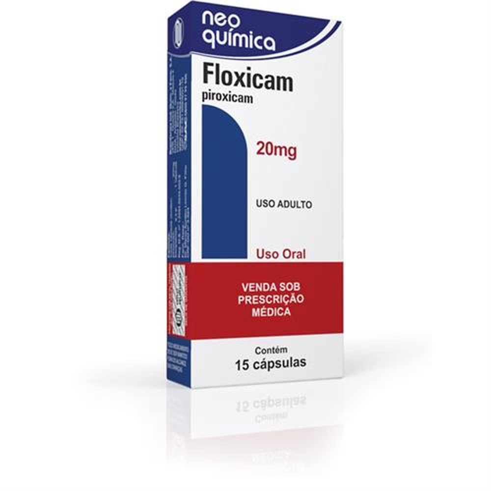 Floxicam 20Mg Com 15 Capsula - NEO QUIMICA | Martins Atacado