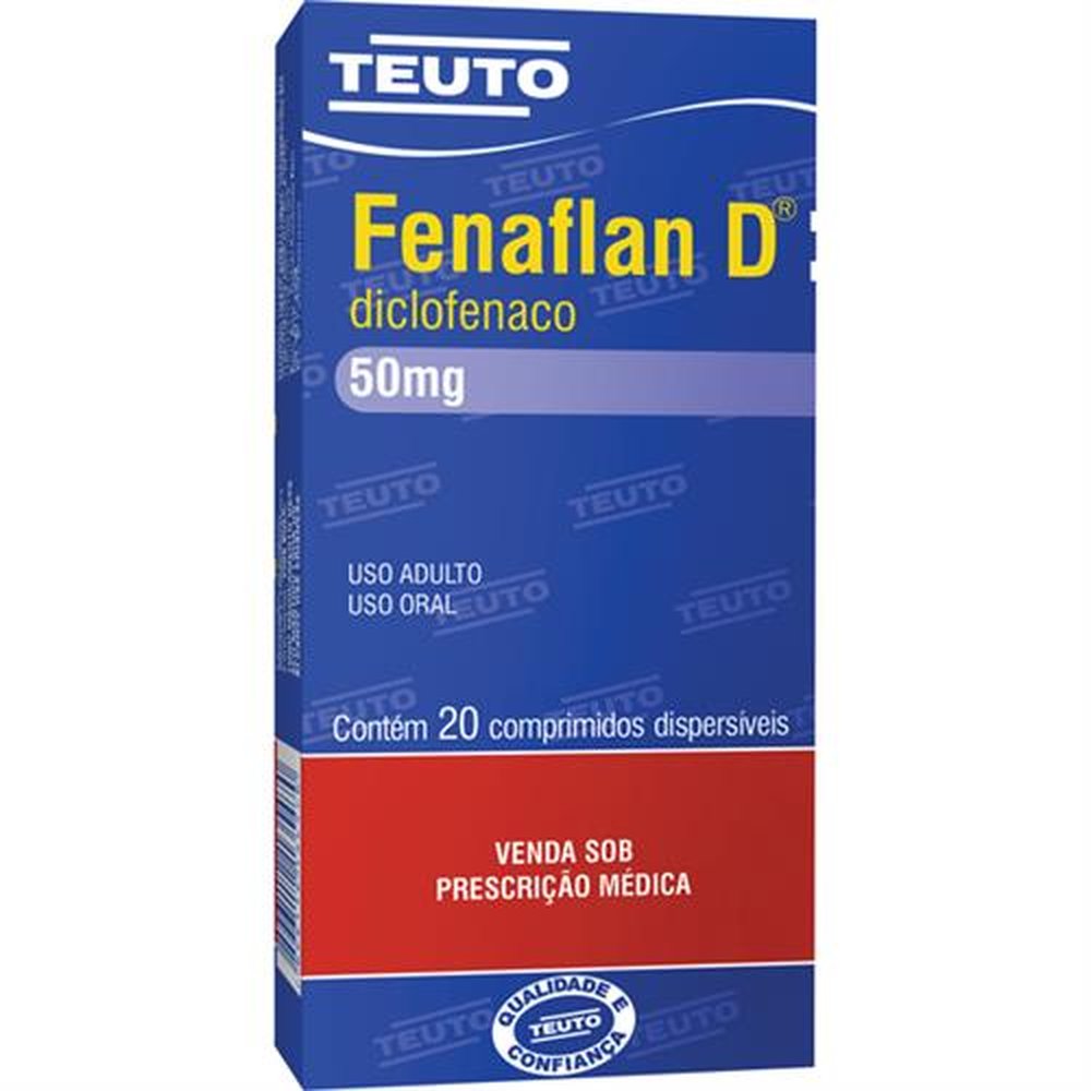 Fenaflan D 50Mg Com 20 Comprimido Display - TEUTO