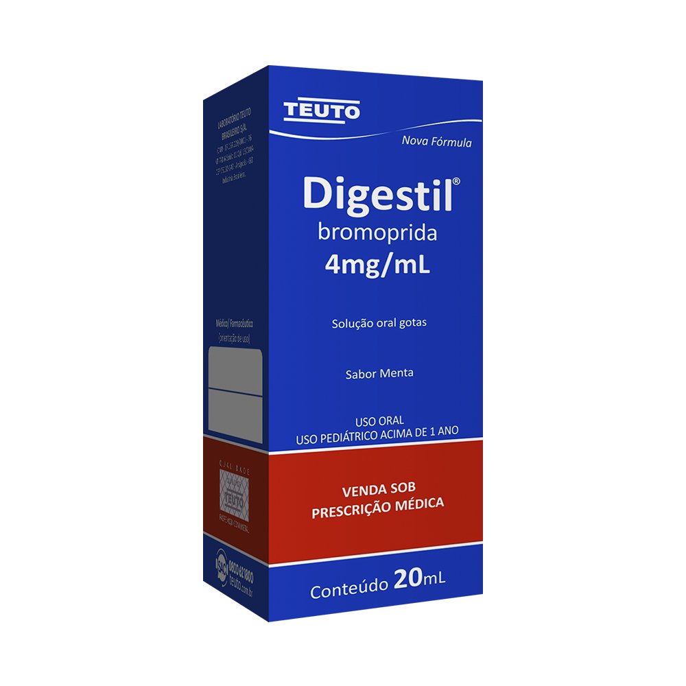 Digestil 4Mg Solução 20Ml - TEUTO | Martins Atacado