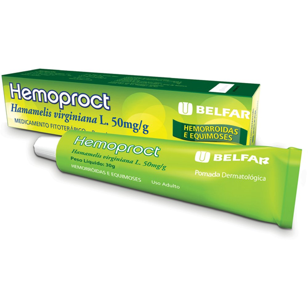 Hemoproct Pomada 30 Gramas - BELFAR
