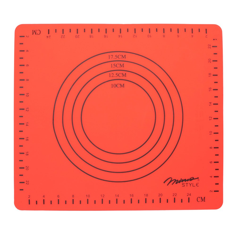 Folha De Silicone Antiaderente Vermelha 29X25Cm Mimo Style