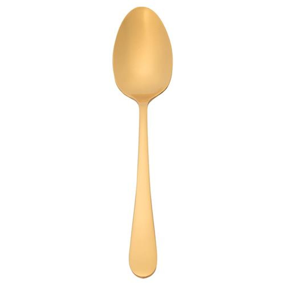 Colher De Mesa Dourada Valentina De Inox Mimo Style
