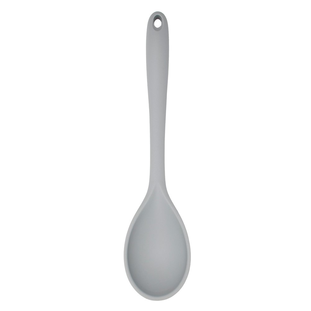 Colher De Silicone Cinza 27Cm Mimo Style