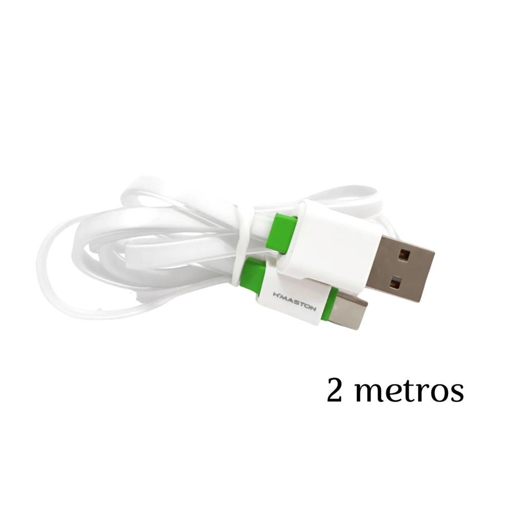 Cabo USB Tipo C 4.8A Max Turbo Hmaston Carregador Transferência Dados