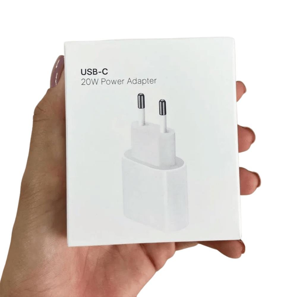 Fonte Tipo C Carregador para Iphone 20w Power Adaptador USB C
