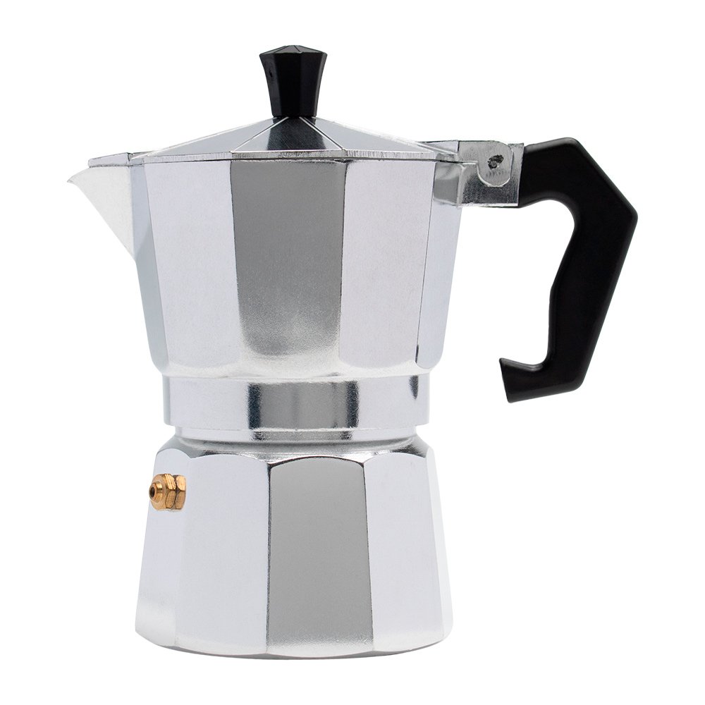 Cafeteira Italiana Moka De Alumínio Com Alça 150Ml Mimo Style