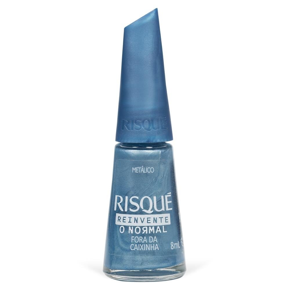 Esmalte Risqué Metálico Fora da Caixinha Blister 8ml