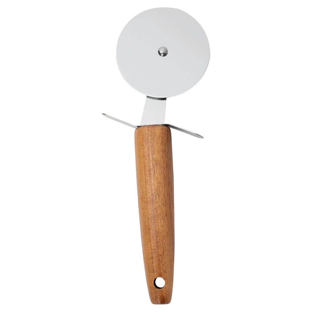 Cortador De Pizza Inox E Cabo Em Madeira Mimo Style